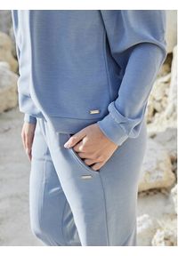 Athlecia Spodnie dresowe Jillnana W Pants EA223323 Niebieski Regular Fit. Kolor: niebieski. Materiał: syntetyk #4