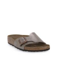 Klapki damskie Birkenstock Catalina Taupe. Zapięcie: bez zapięcia. Kolor: szary. Materiał: syntetyk, materiał