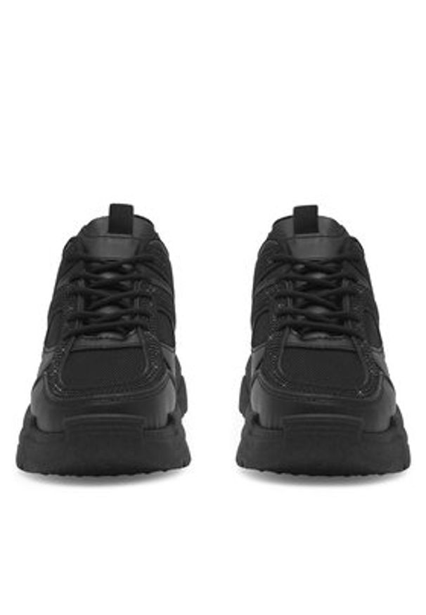 DeeZee Sneakersy TS5528-03 Czarny. Kolor: czarny. Materiał: syntetyk