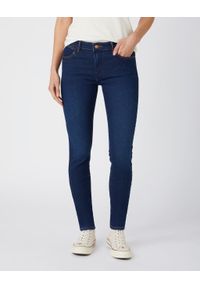 Wrangler - WRANGLER SKINNY DAMSKIE SPODNIE JEANSOWE DREAM BLUE 28 W28K47389 112141283