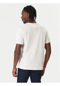 TOMMY HILFIGER - Tommy Hilfiger T-Shirt Modern Ath Graphic MW0MW41471 Écru Regular Fit. Materiał: bawełna #3