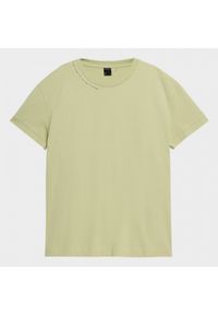 outhorn - T-shirt z nadrukiem męski. Okazja: na co dzień. Materiał: bawełna, jersey. Wzór: nadruk. Styl: casual #8