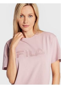 Fila T-Shirt Buek FAW0407 Różowy Regular Fit. Kolor: różowy. Materiał: bawełna #2