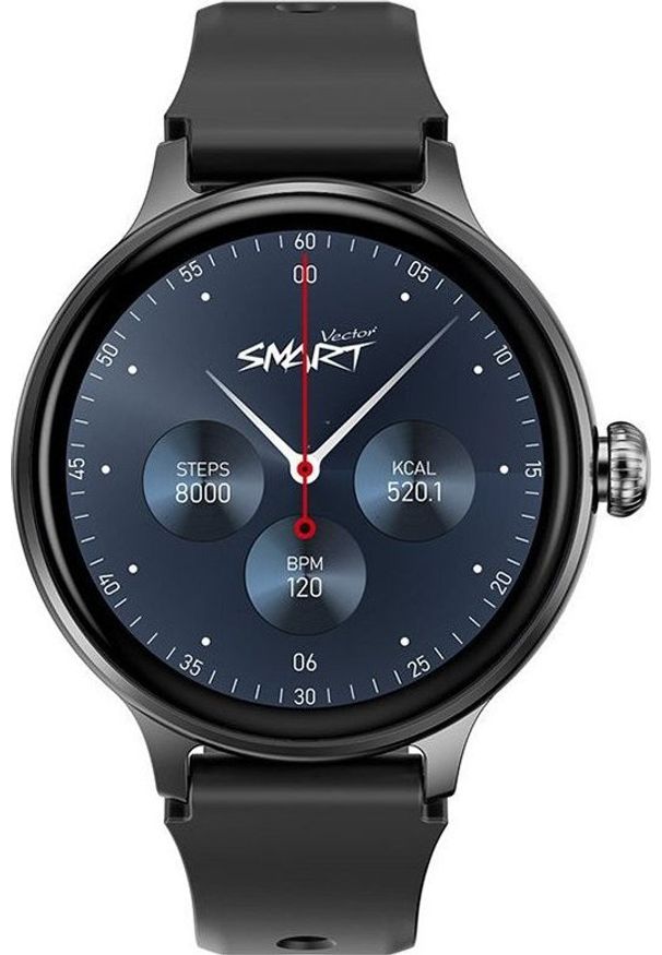 VECTOR SMART - Smartwatch Vector Smart VCTR-35-03BK Czarny. Rodzaj zegarka: smartwatch. Kolor: czarny