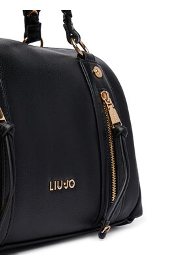 Liu Jo Torebka AA6040 E1120 Czarny. Kolor: czarny. Materiał: skórzane