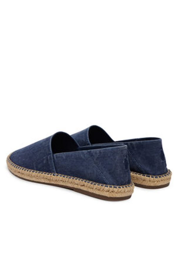 Polo Ralph Lauren Espadryle Cevio Washed Canvas 803P07659001 Niebieski. Kolor: niebieski. Materiał: materiał
