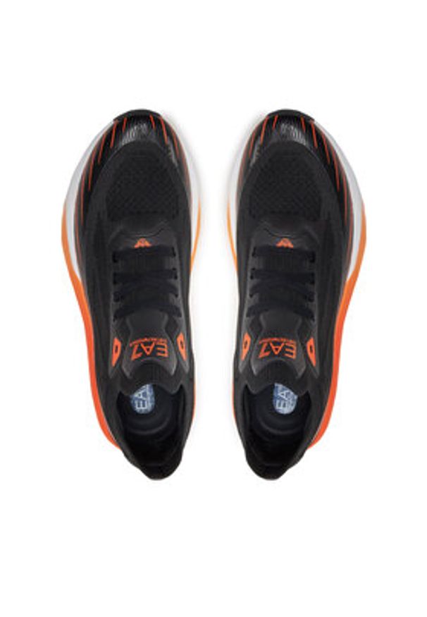 EA7 Emporio Armani Sneakersy X8X176 XK377 T669 Czarny. Kolor: czarny. Materiał: materiał