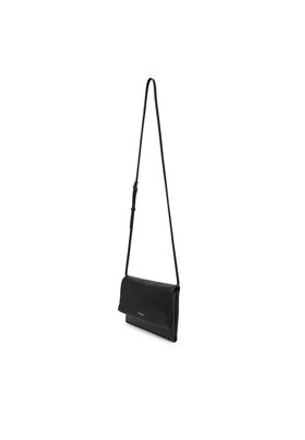 Calvin Klein Torebka Ck Narrate Leather Mini Bag K60K613005 Czarny. Kolor: czarny. Materiał: skórzane