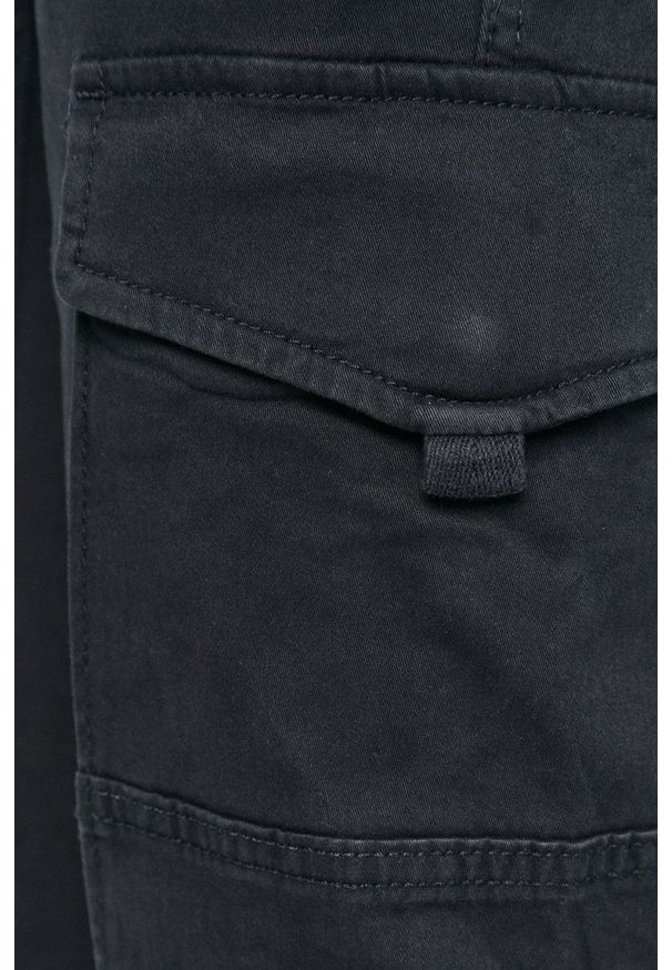 Jack & Jones Spodnie męskie kolor granatowy. Okazja: na co dzień. Kolor: niebieski. Materiał: tkanina. Wzór: gładki. Styl: casual