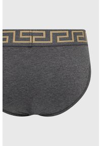 VERSACE - Versace slipy (3-pack) męskie. Kolor: czarny #6