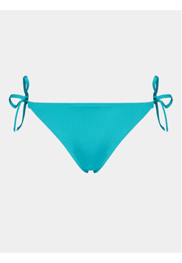Calvin Klein Swimwear Dół od bikini KW0KW02349 Niebieski. Kolor: niebieski. Materiał: syntetyk