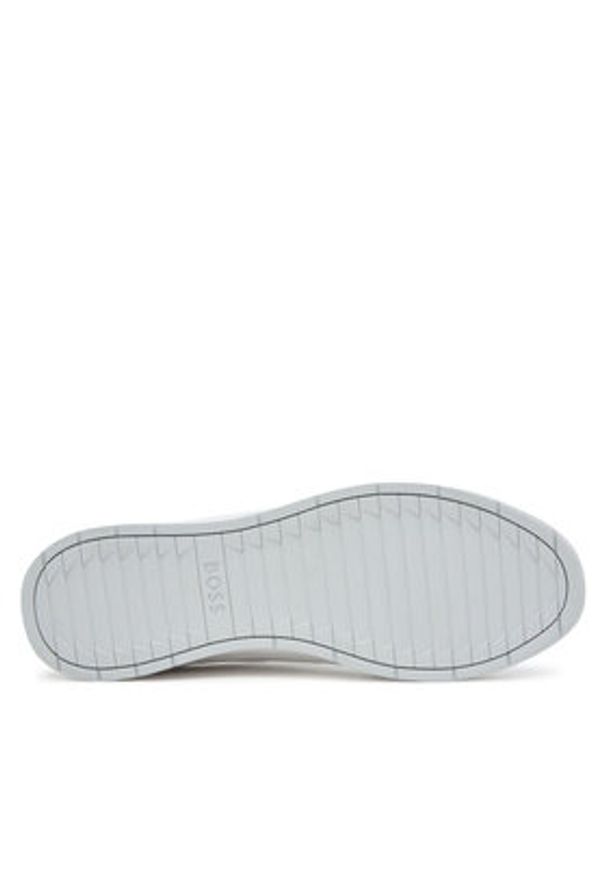 BOSS Sneakersy Nitan 50548864 Biały. Kolor: biały. Materiał: zamsz, skóra
