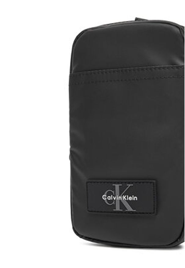 Calvin Klein Saszetka Utility Phone Crossbody LV04D1136G Czarny. Kolor: czarny. Materiał: materiał