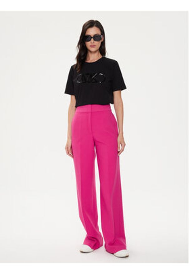 MICHAEL Michael Kors T-Shirt MS451EA97J Czarny Regular Fit. Kolor: czarny. Materiał: bawełna