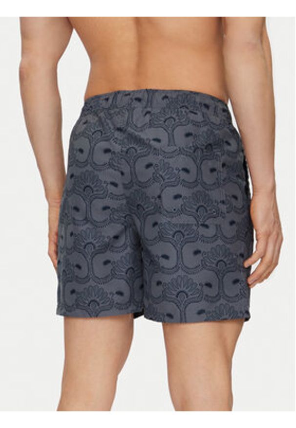 Resteröds Szorty kąpielowe Willy 55251 6460 Szary Regular Fit. Kolor: szary. Materiał: syntetyk