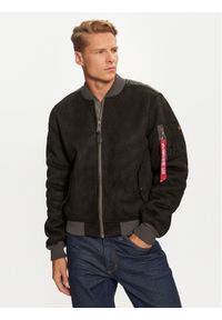 Alpha Industries Kurtka bomber 148122 Czarny Regular Fit. Kolor: czarny. Materiał: syntetyk #1