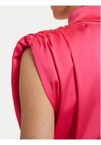 ACCESS FASHION Sukienka wieczorowa 63-3309-122 Koralowy Regular Fit. Kolor: pomarańczowy. Materiał: syntetyk. Styl: wizytowy #2