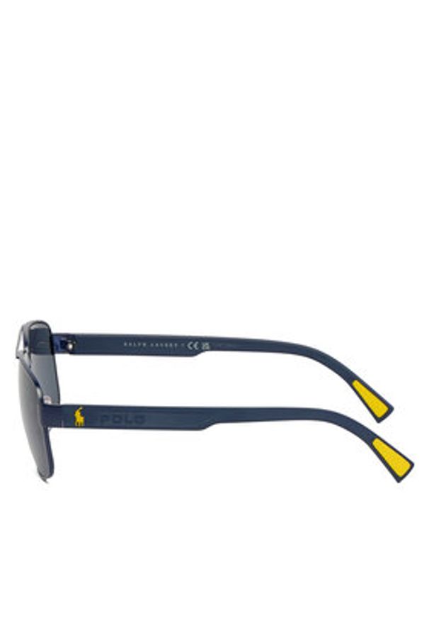 Polo Ralph Lauren Okulary przeciwsłoneczne 0PH3165 939487 Granatowy. Kolor: niebieski