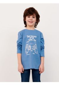 Sinsay - Koszulka z nadrukiem - szary. Kolor: szary. Materiał: dzianina, bawełna. Wzór: nadruk #1