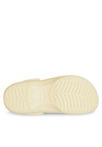 Crocs Klapki Classic Platform Clog W 206750 Beżowy. Kolor: beżowy. Obcas: na platformie