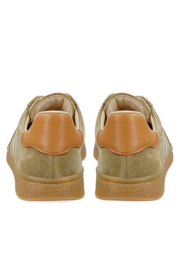 GANT - Gant Sneakersy 32633206 Beżowy. Kolor: beżowy. Materiał: skóra, zamsz