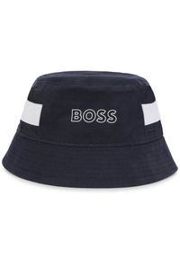 BOSS - Kapelusz Boss. Kolor: niebieski #1