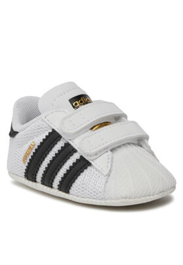 Adidas - adidas Sneakersy Superstar Crib S79916 Biały. Kolor: biały. Materiał: skóra. Model: Adidas Superstar