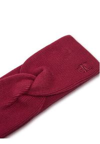 Calvin Klein Opaska materiałowa Fine LV04F8019G Bordowy. Kolor: czerwony. Materiał: wiskoza #2