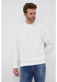 Drykorn - Bluza bawełniana Felix. Okazja: na co dzień. Kolor: biały. Materiał: bawełna. Styl: casual #1
