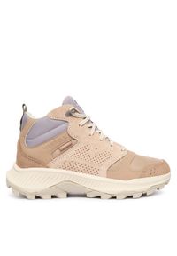 Merrell Trekkingi Tempo Sol Mid J038944 Beżowy. Kolor: beżowy. Materiał: zamsz, skóra