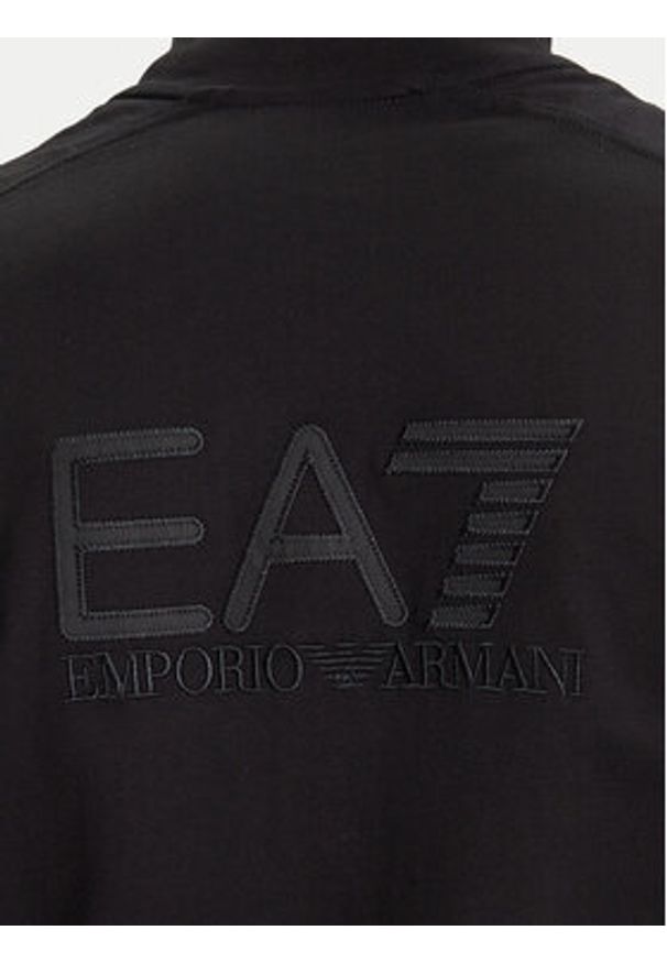 EA7 Emporio Armani Dres 7M000907 AF13512 UC001 Czarny Regular Fit. Kolor: czarny. Materiał: bawełna