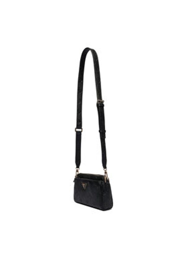 Guess Torebka Cresidia II Mini HWPD98 88720 Czarny. Kolor: czarny. Materiał: skórzane