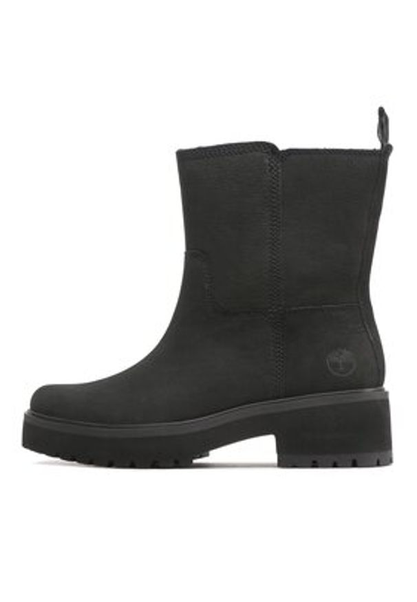 Timberland Botki Carnaby Cool Wrm Pull On Wr TB0A5NS30151 Czarny. Kolor: czarny. Materiał: nubuk, skóra