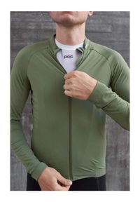 POC - Bluza sportowa męska Poc Ambient Thermal. Kolor: zielony. Materiał: poliamid, elastan