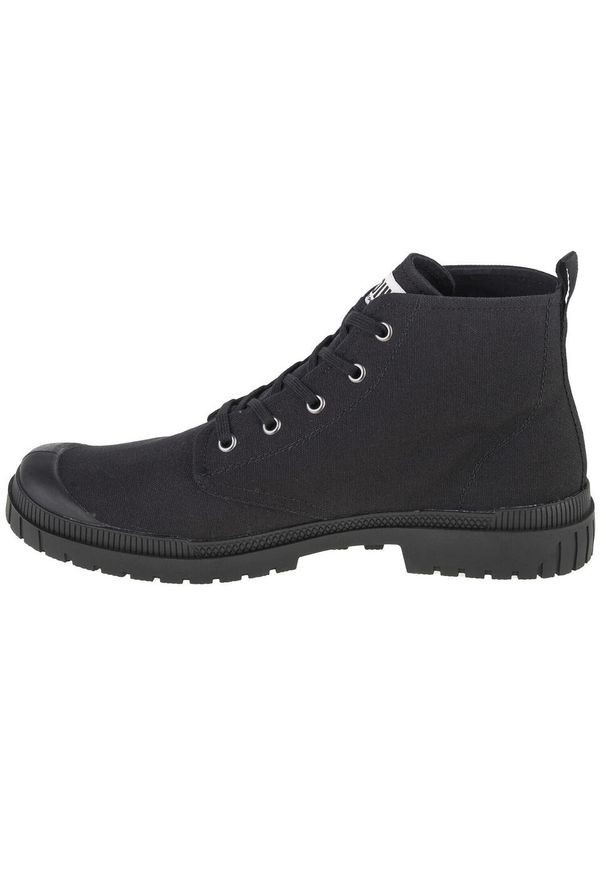 Buty do chodzenia unisex, Palladium Pampa SP20 Hi CVS. Kolor: czarny. Materiał: guma, materiał, tkanina, syntetyk. Sport: turystyka piesza