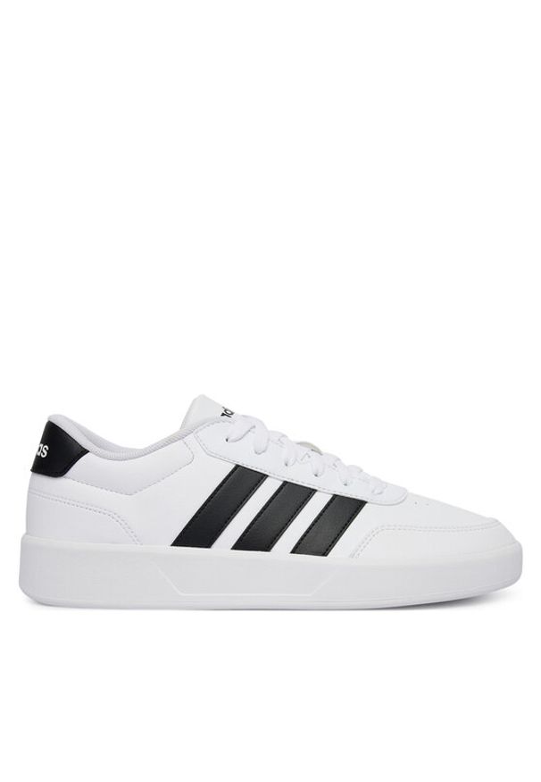 Adidas - adidas Sneakersy Breaknet 3.0 JR3547 Biały. Kolor: biały. Materiał: skóra