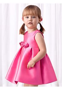 Abel & Lula Sukienka elegancka 5019 Różowy Regular Fit. Kolor: różowy. Materiał: syntetyk. Styl: elegancki #4