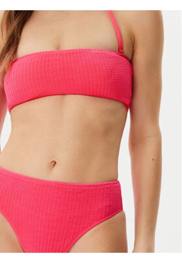 Seafolly Dół od bikini Sea Dive 40609-861 Różowy. Kolor: różowy. Materiał: syntetyk