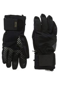 Rekawice narciarskie unisex Level Switch z ochraniaczem. Kolor: czarny. Materiał: elastan, nylon. Sezon: zima. Sport: narciarstwo #1