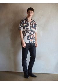 Reserved - Koszula regular fit z lyocellu - wielobarwny #1