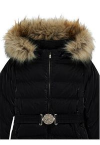 Guess Płaszcz zimowy J5BL19 W3080 Czarny Regular Fit. Kolor: czarny. Materiał: syntetyk. Sezon: zima