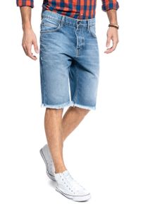 Lee - SPODENKI LEE 5 POCKET SHORT WASHED LUTHER L73EGAPE. Materiał: jeans #4