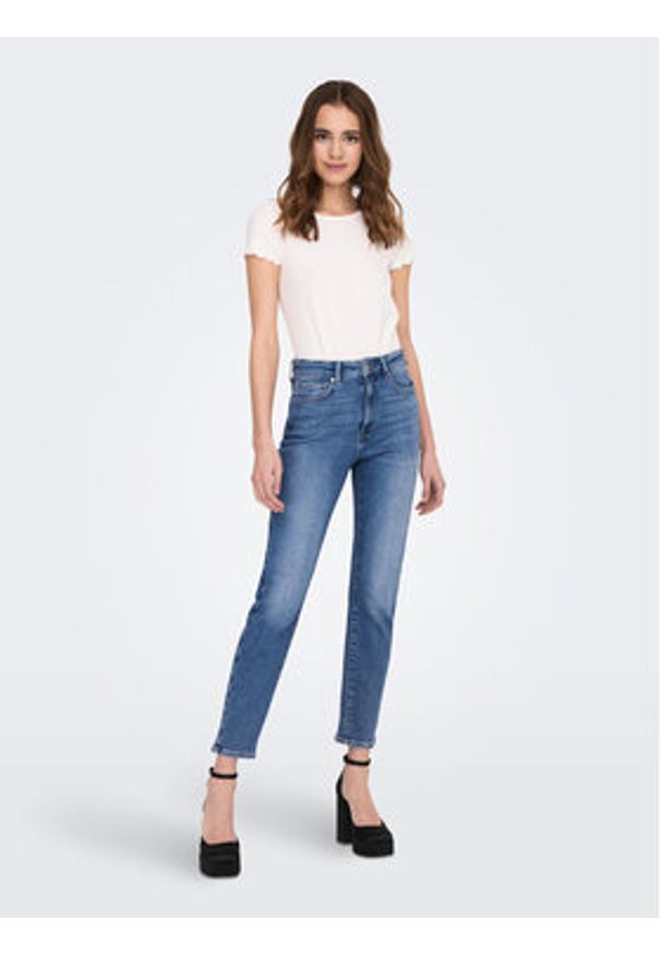 only - ONLY Jeansy Emily 15283925 Niebieski Skinny Fit. Kolor: niebieski
