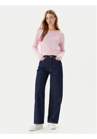 United Colors of Benetton - United Colors Of Benetton Bluzka 3GA2E16G0 Różowy Regular Fit. Kolor: różowy. Materiał: bawełna #4