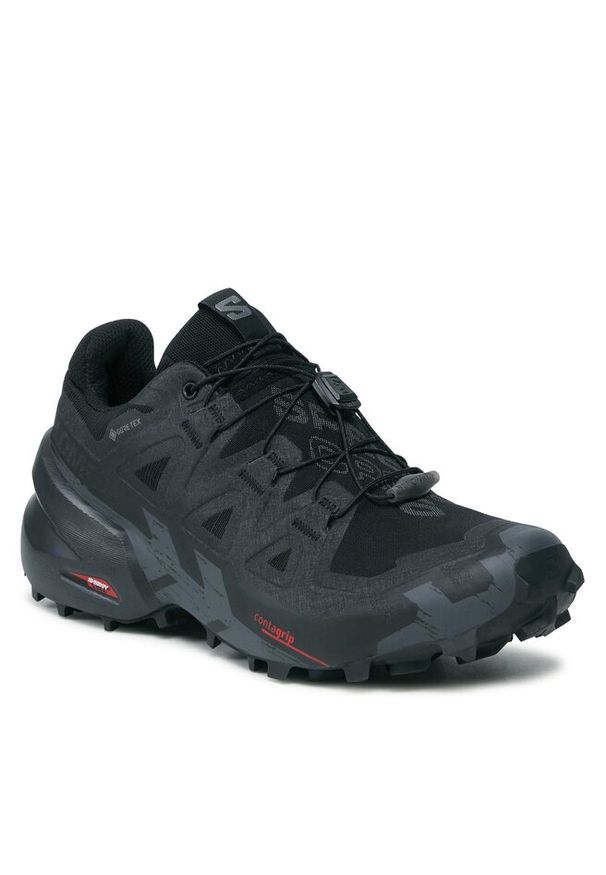 salomon - Buty Salomon. Kolor: czarny. Technologia: Gore-Tex. Model: Salomon Speedcross