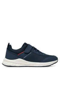 TOMMY HILFIGER - Sneakersy Tommy Hilfiger. Kolor: niebieski