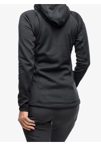 Bluza z kapturem damska Black Diamond Factor Hoody. Typ kołnierza: kaptur. Kolor: czarny. Sport: turystyka piesza