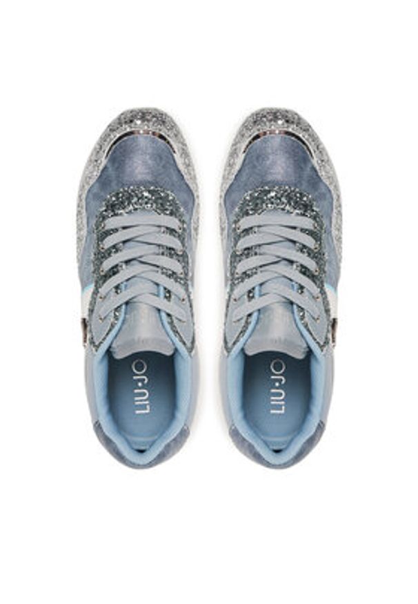 Liu Jo Sneakersy Maxi Wonder 923 4A5307 TX471 Niebieski. Kolor: niebieski. Materiał: materiał