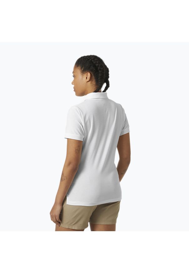 Koszulka polo damska Helly Hansen Siren Polo. Typ kołnierza: polo. Kolor: biały