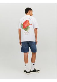 Jack & Jones - Jack&Jones T-Shirt Grocery 12230754 Biały Oversize. Kolor: biały. Materiał: bawełna #7